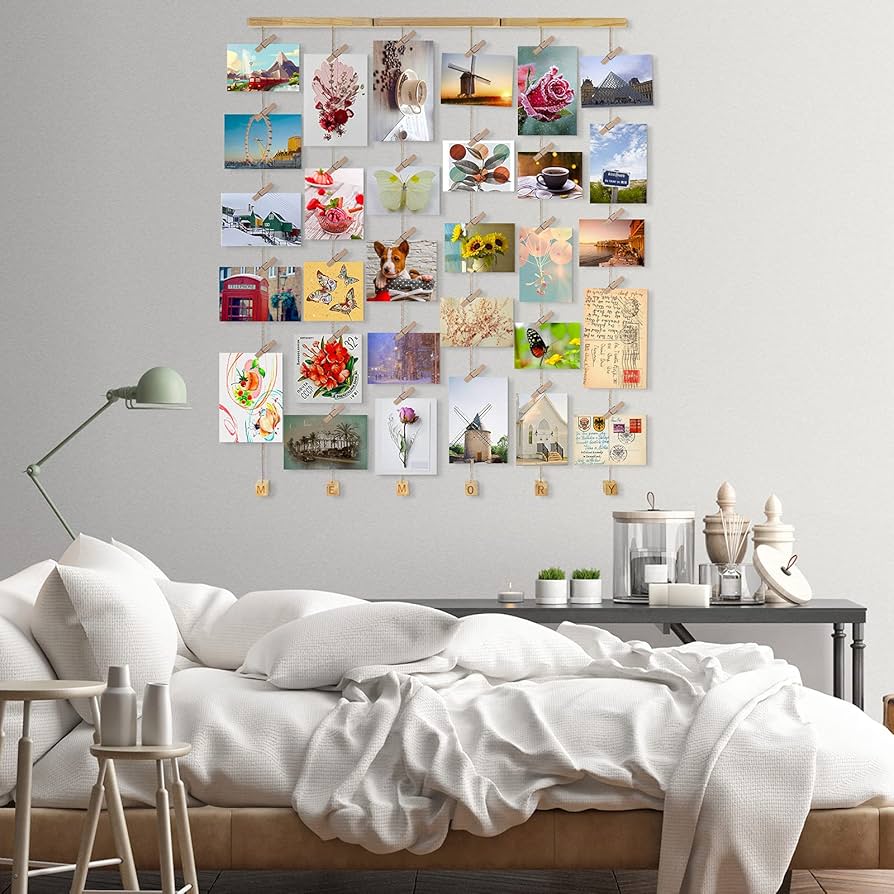 壁掛け♡フォトフレーム Amazon.co.jp: upsimples 額縁 軽量 A4 壁掛け フレーム29.7